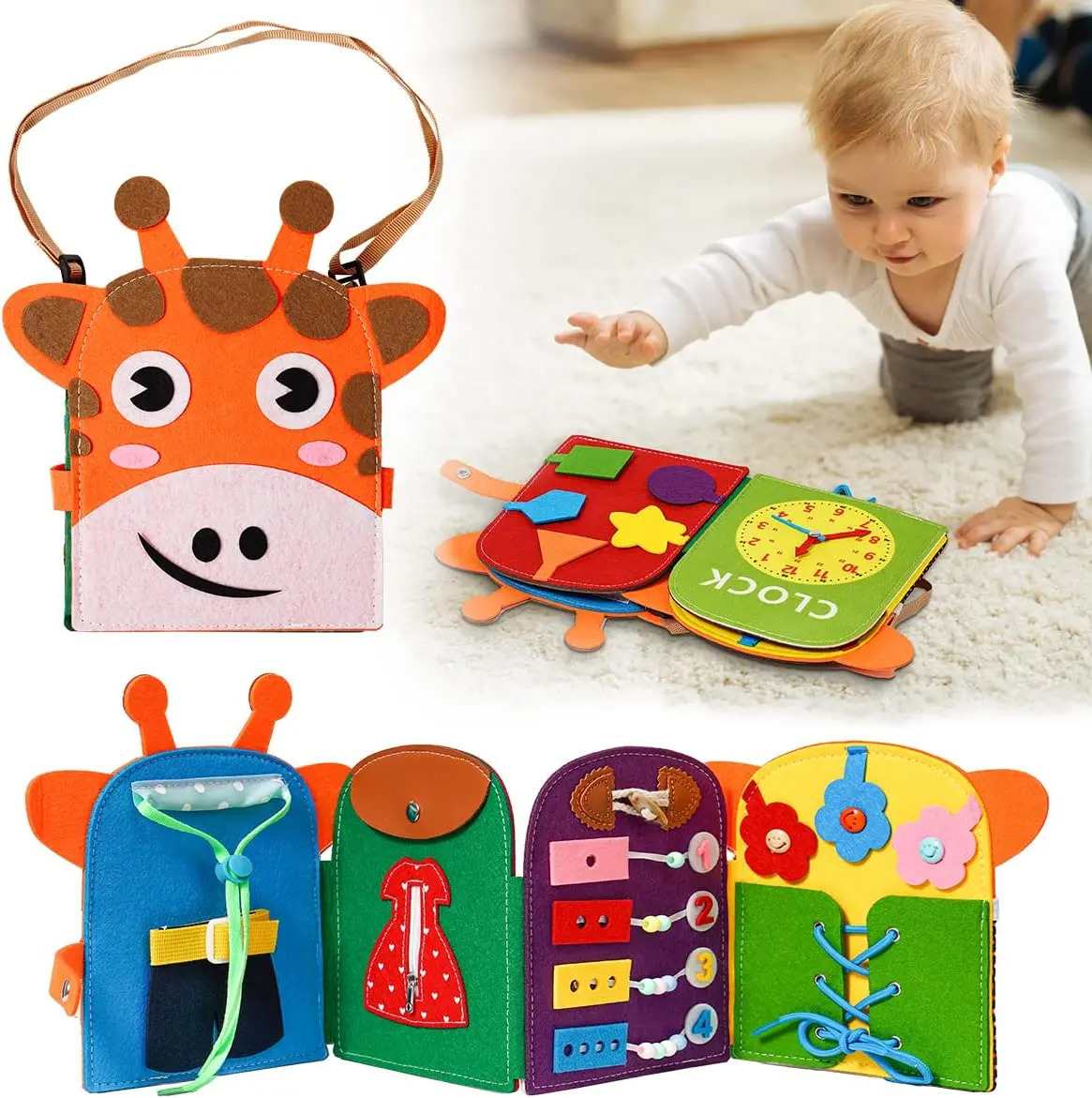 Sensory Safari™ Montessori Shoulder Bag