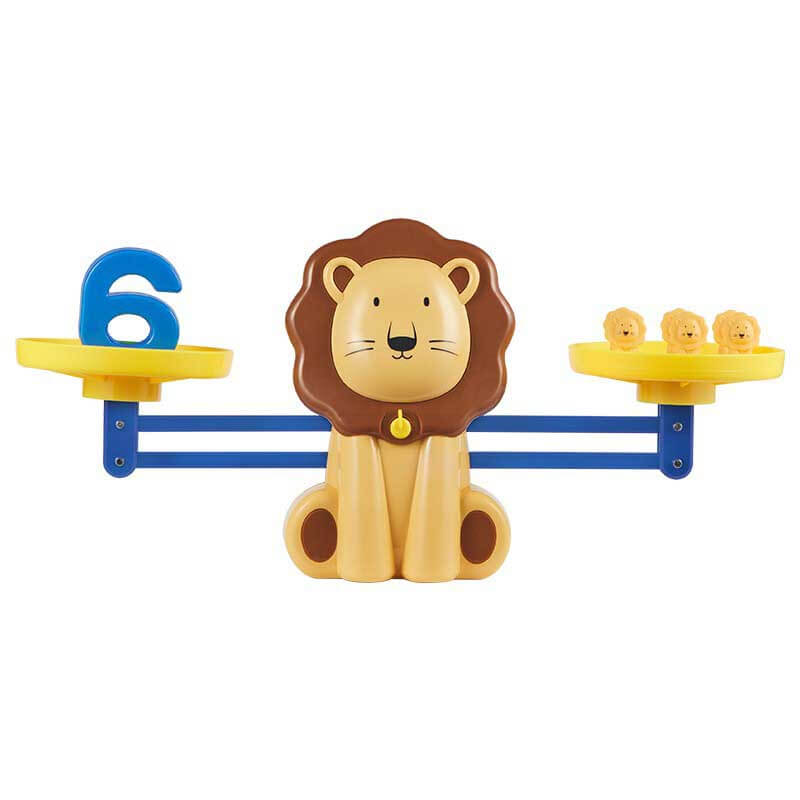 Fidtoy Frog Balance Math Toy | Juego de aprendizaje de matemáticas y números Montessori para niños