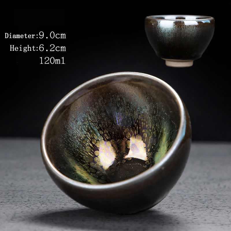 Buddha Stones Vintage Ceramic Teacup Tea Cups Cup BS 9cm*6.2cm*120ml