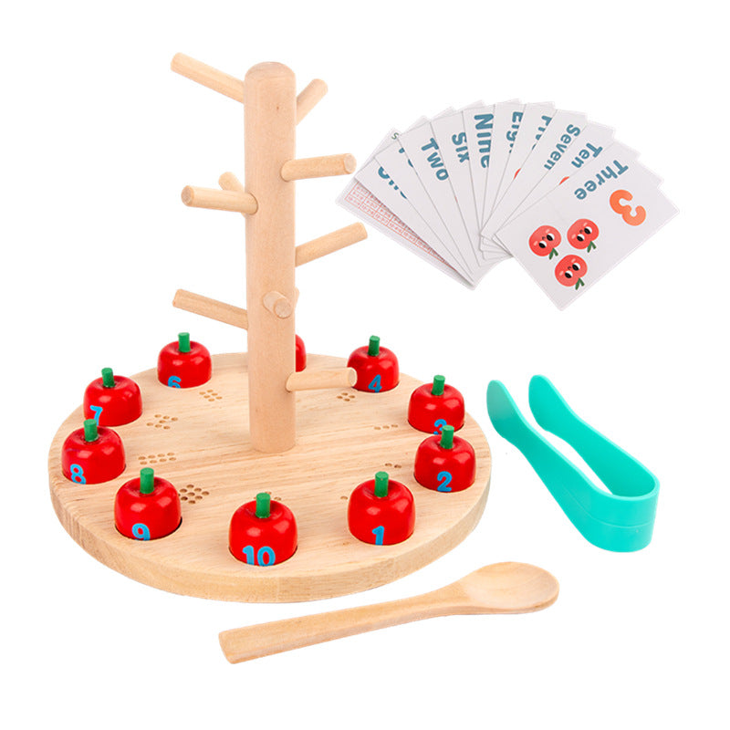 Divertido juego de recolectar manzanas - Entrenamiento cognitivo y de concentración para niños