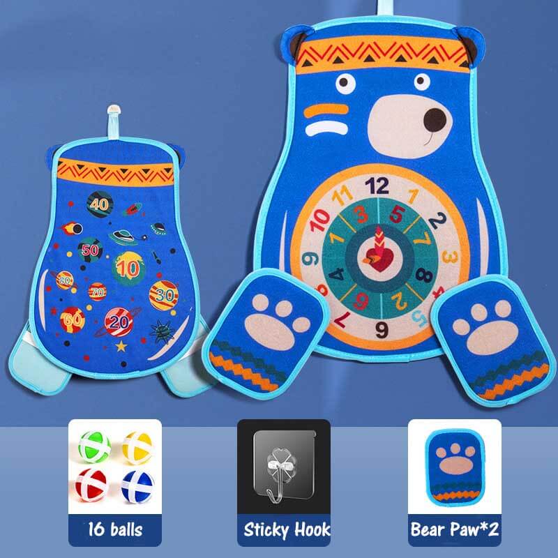 Fidtoy Bear Paw Catching Game for Kids | Educational Toy for Hand-Eye Coordination