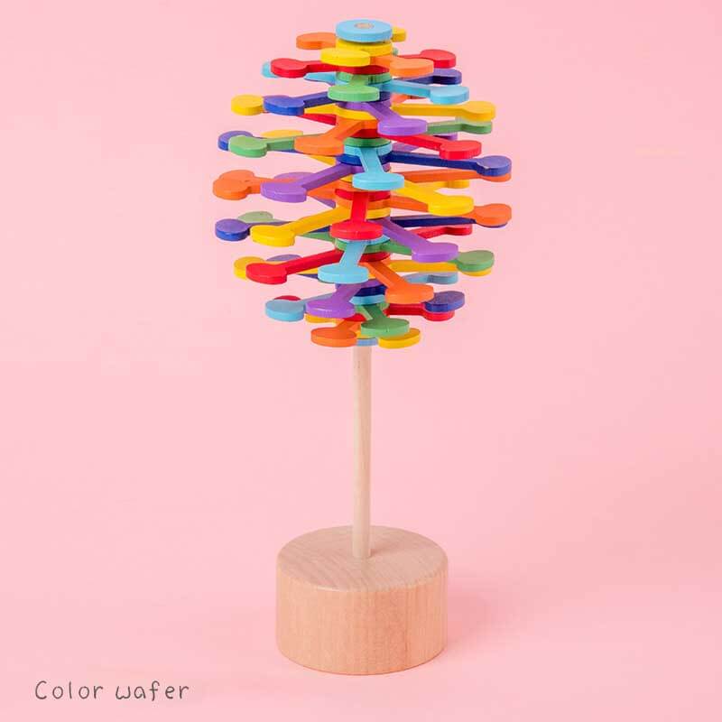 Juguete en espiral de Fibonacci Fidtoy, juguete cinético visual para aliviar el estrés