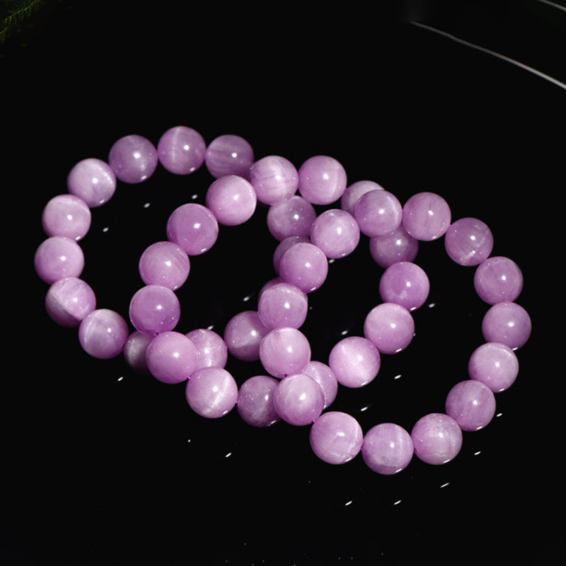 Buddha Stones Natural Kunzite Love Spiritual Growth Bracelet Bracelet BS 4
