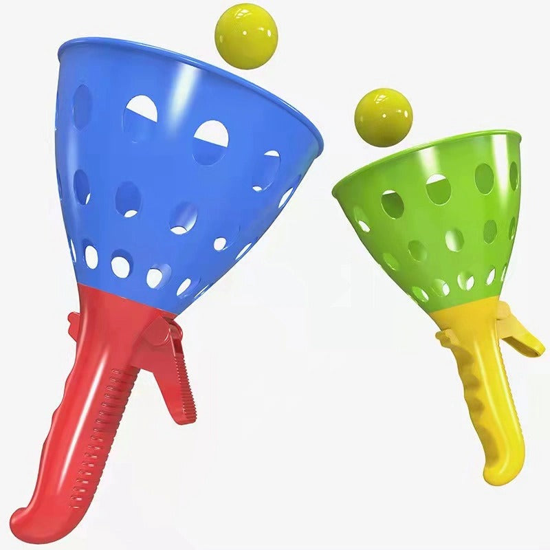 Fidtoy Large Throwing and Catch Ball Flying Game Set for Kids 2 Player Outdoor Active Play