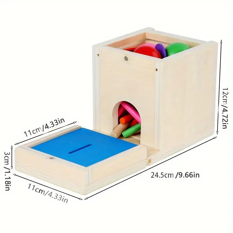Caja multifuncional de inteligencia de educación temprana Montessori 6 en 1
