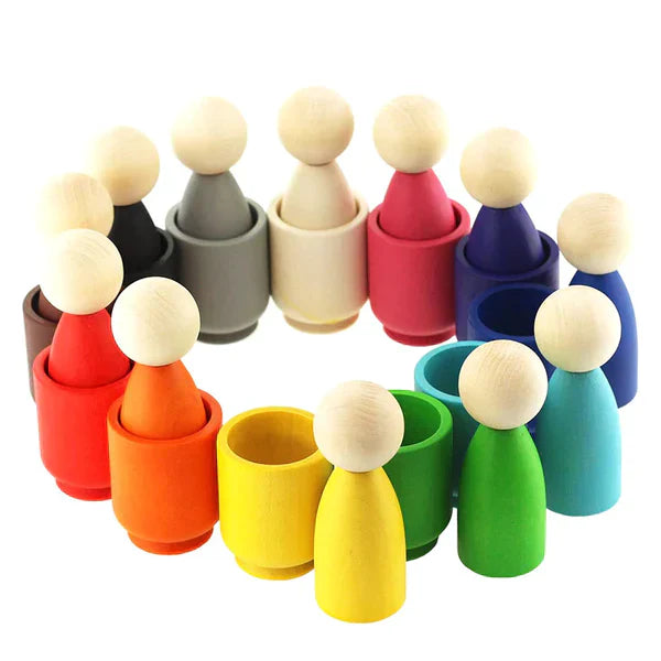 Montessori Toy easily recognize the main colors