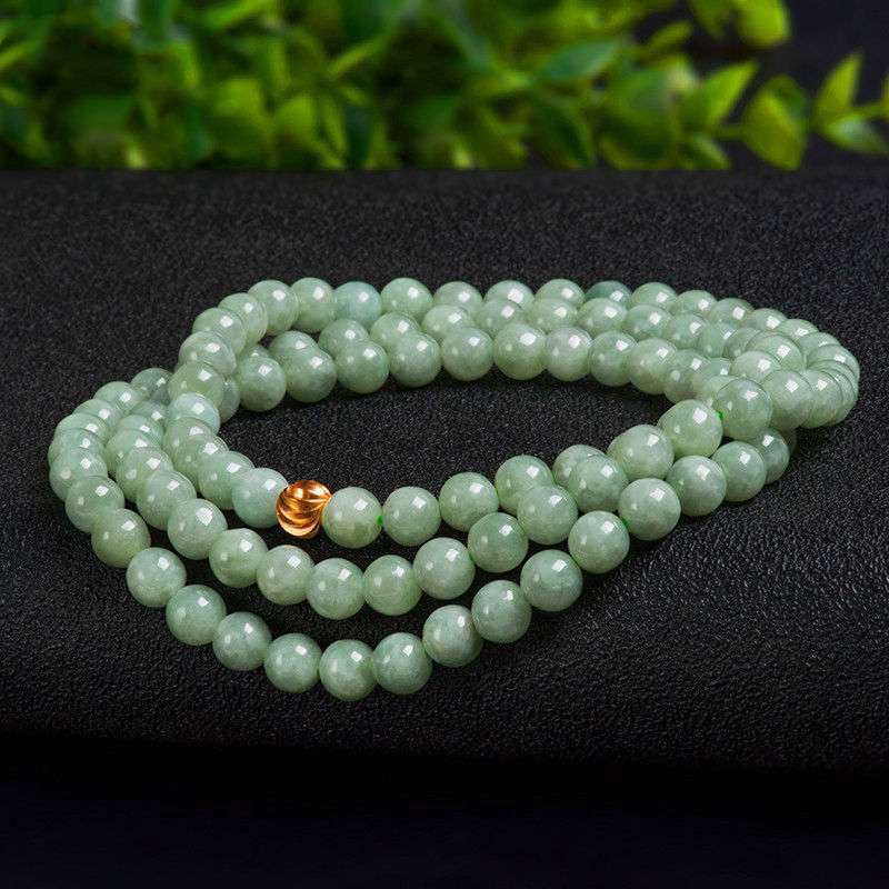 108 Beads Jade Luck Bracelet Mala Mala Bracelet BS 6