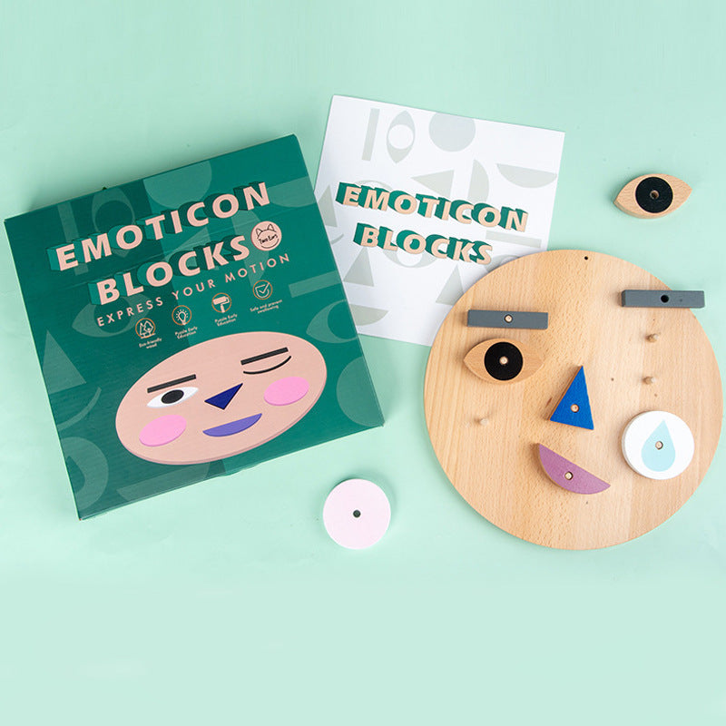 Children's Wooden 3D Three-Dimensional Puzzle