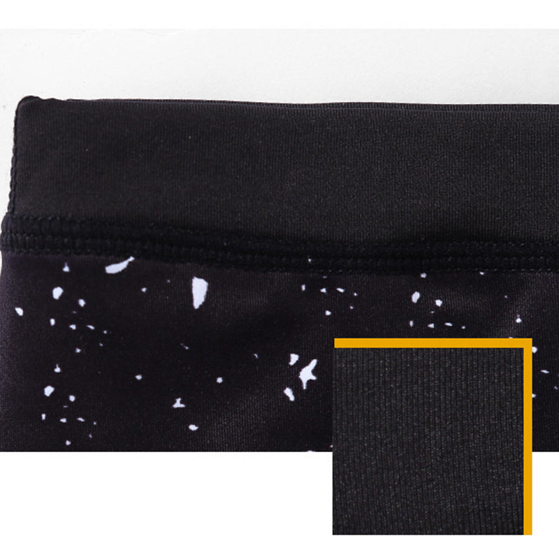 Pantalon de yoga pour femmes Foviel Lines Weeds Sakura Flowers Black Tree, legging de sport et de fitness