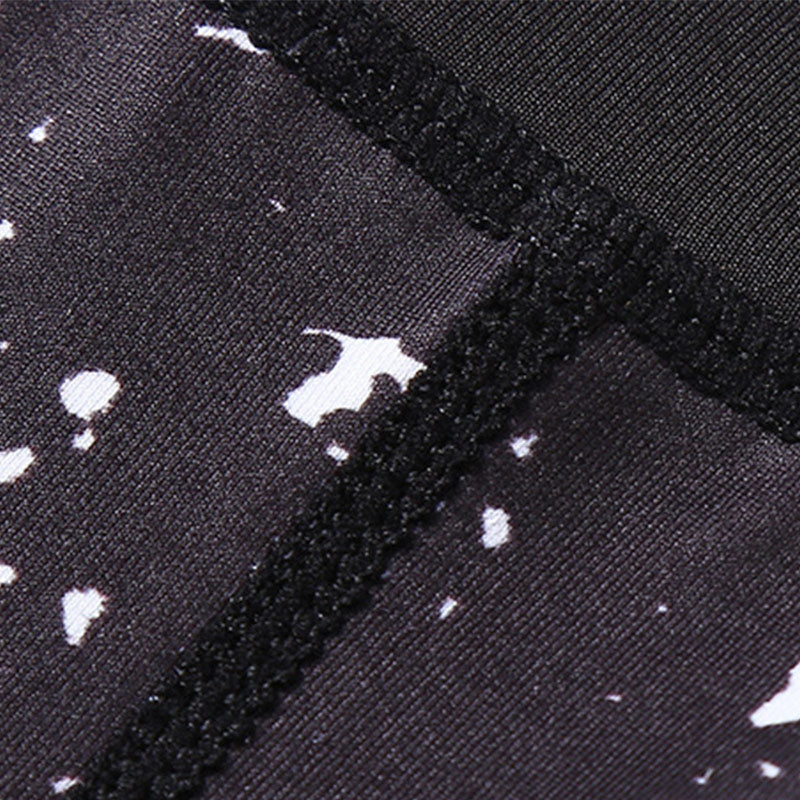 Pantalon de yoga pour femmes Foviel Lines Weeds Sakura Flowers Black Tree, legging de sport et de fitness
