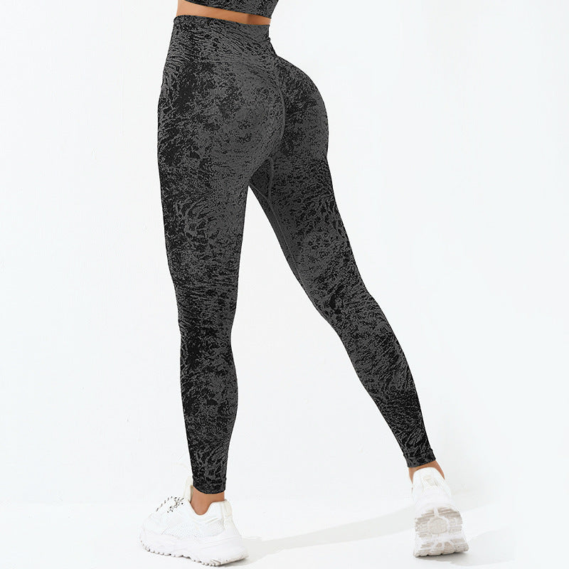 Buddha Stones Seamless Fitness Crop Tank Top High Waist Leggings Pants Sports Gym Yoga Outfits - Leggings - Black - US6,UK/AU10,EU38 (L) - image 25