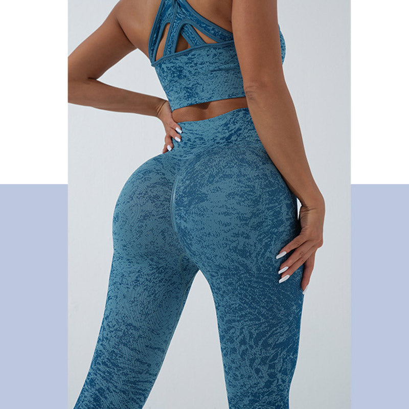 Buddha Stones Seamless Fitness Crop Tank Top High Waist Leggings Pants Sports Gym Yoga Outfits - image 38
