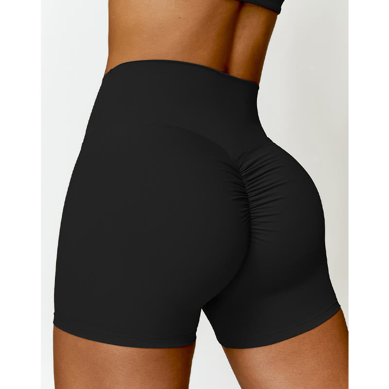 Buddha Stones Gym Sports Yoga Backless Bra Crop Tank Top Shorts - image 9