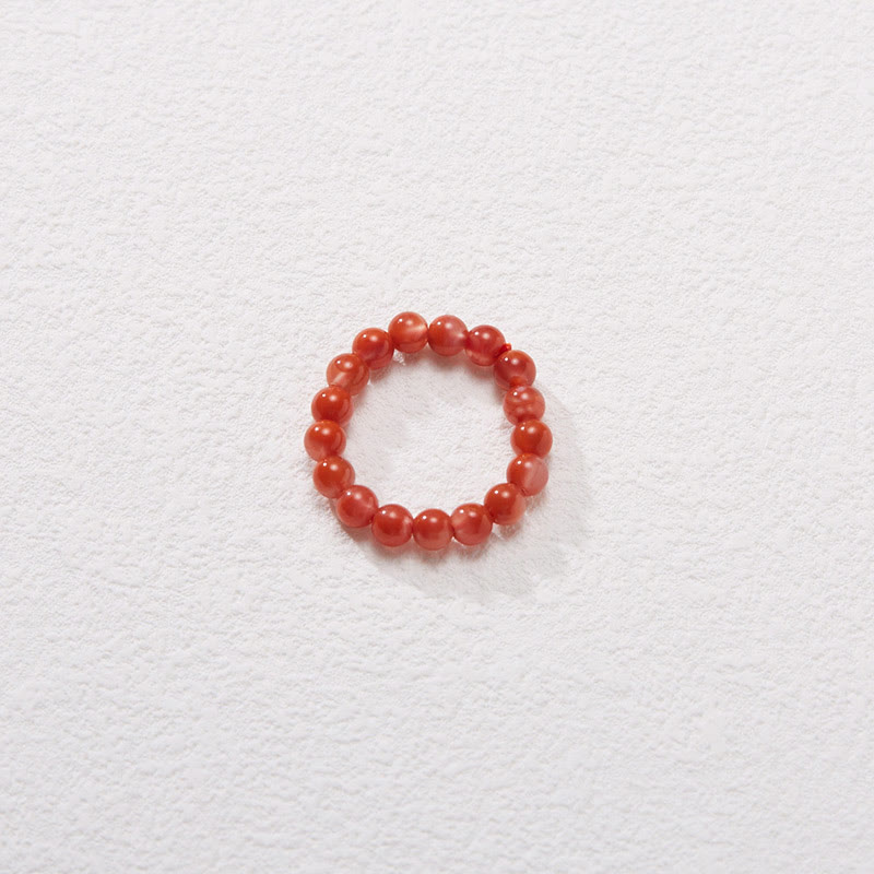 Ensemble Foviel composé d'un collier, d'un pendentif et d'une bague en argent sterling 925 plaqué or avec agate rouge naturelle et turquoise, bracelet de confiance