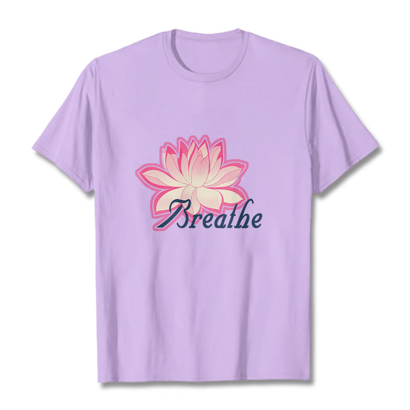 Foviel BREATHE Lotus Flower Tee T-shirt