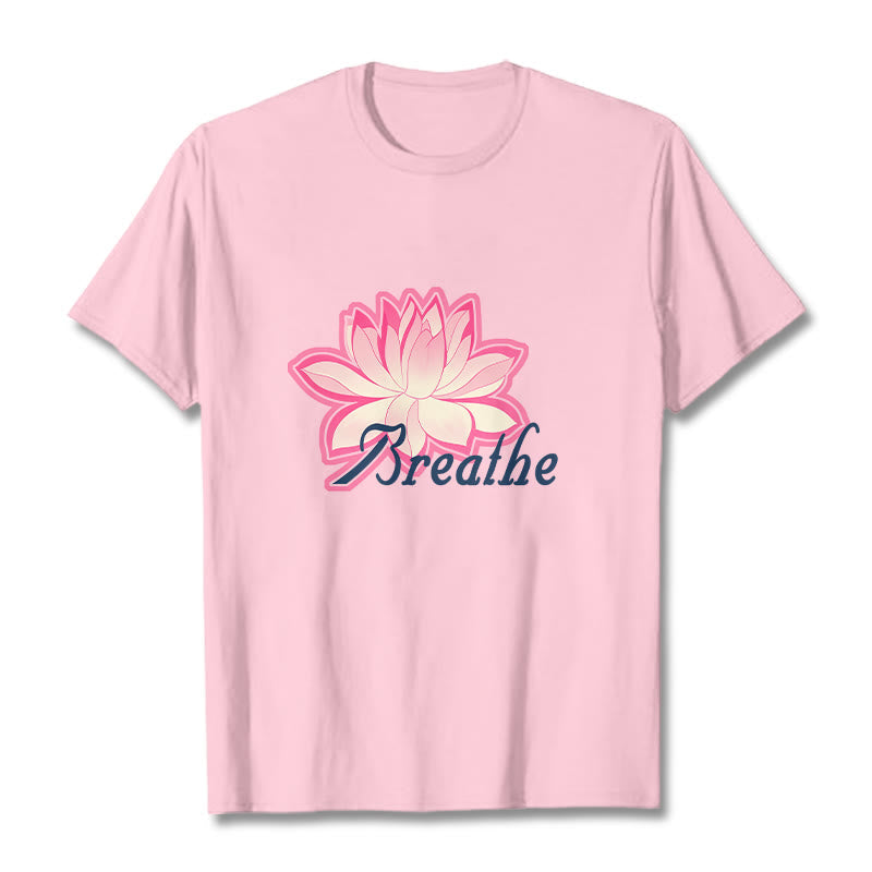 Foviel BREATHE Lotus Flower Tee T-shirt
