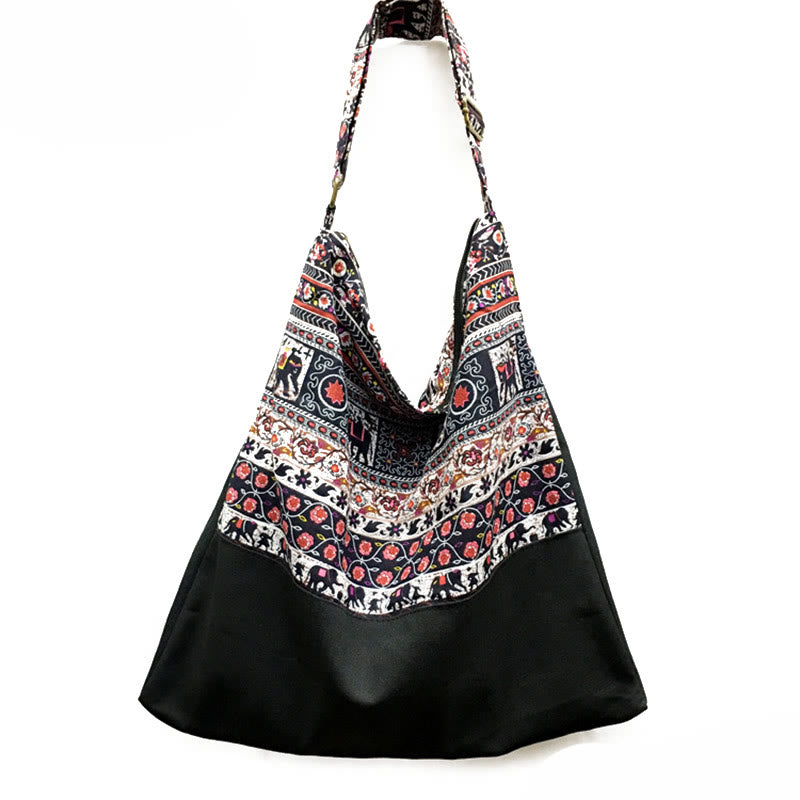 Sac bandoulière en coton Foviel