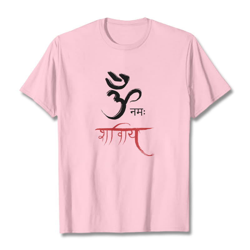 T-shirt Foviel OM NAMAH SHIVAYA Mantra sanskrit