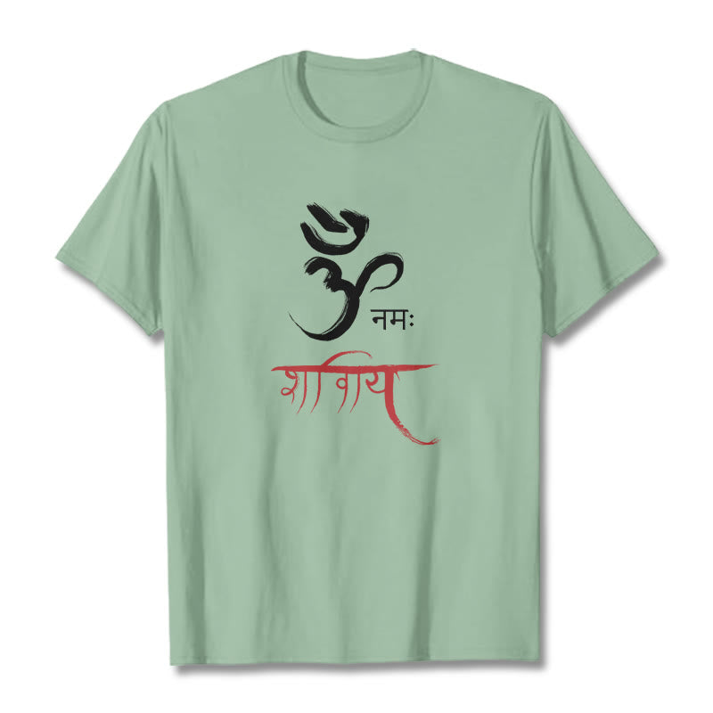 T-shirt Foviel OM NAMAH SHIVAYA Mantra sanskrit