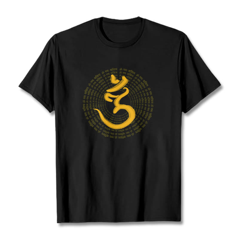 T-shirt Foviel 108 OM NAMAH SHIVAYA Mantra sanskrit