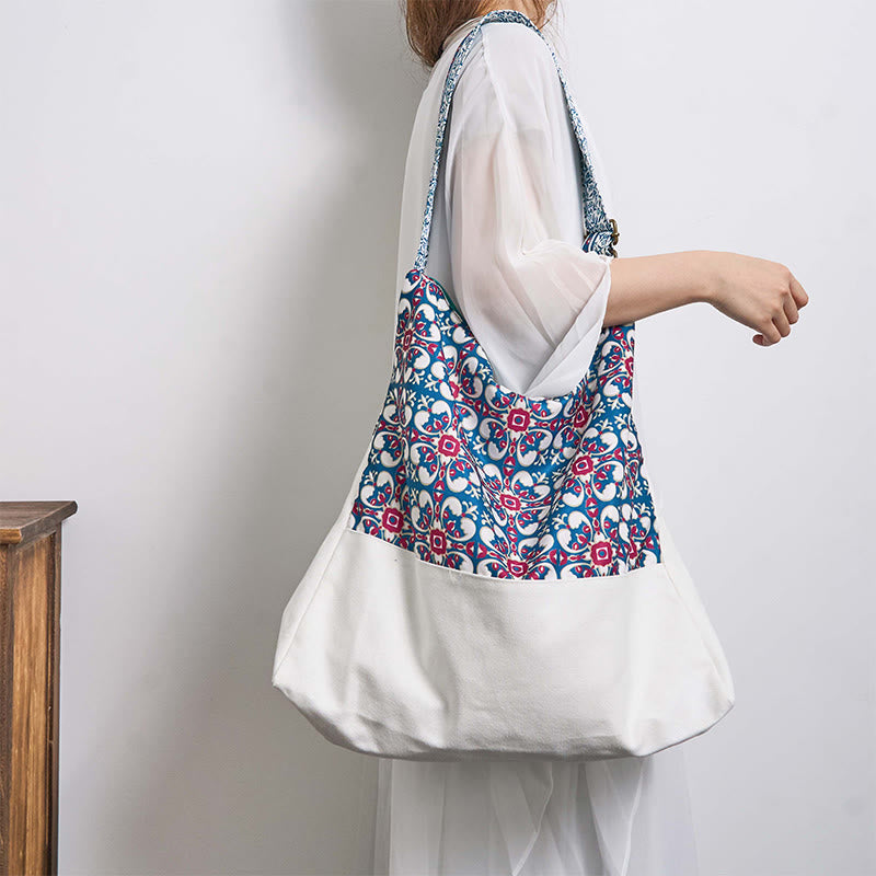 Sac bandoulière en coton Foviel