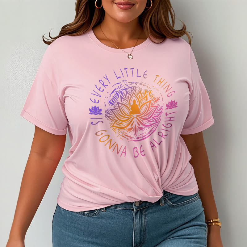 Foviel Every Little Thing Is Gonna Be Alright Tee T-shirt