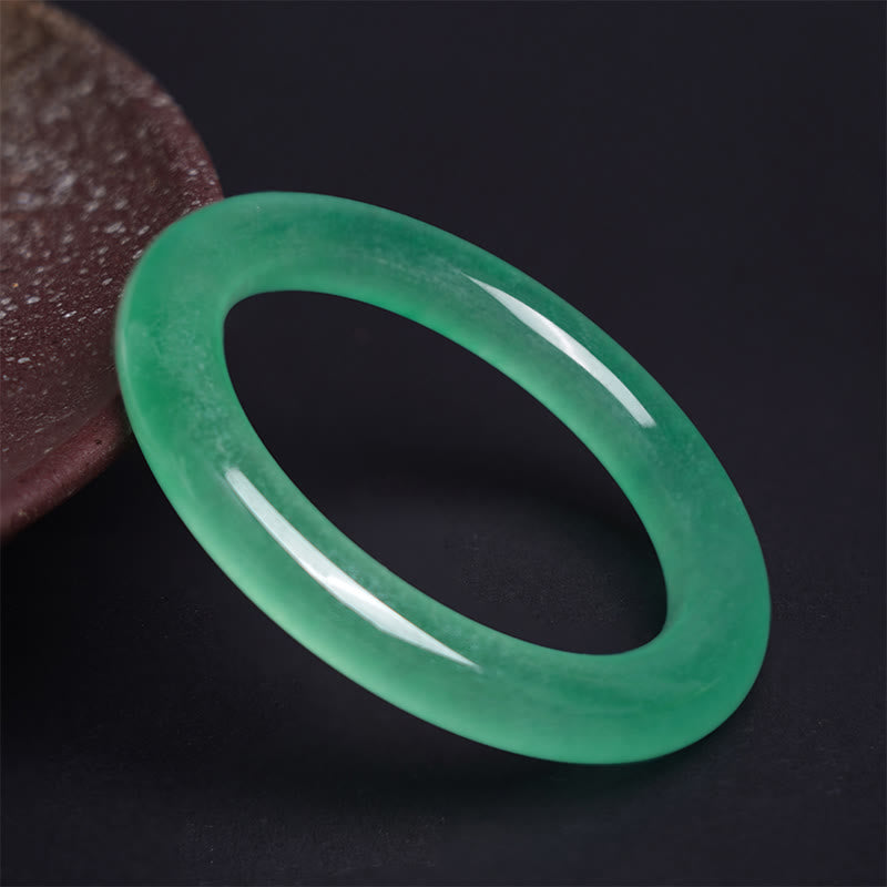 Foviel Natürliche Jade Glück Wohlstand Armband Verwirren