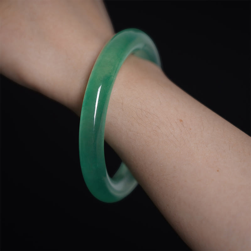 Foviel Natürliche Jade Glück Wohlstand Armband Verwirren