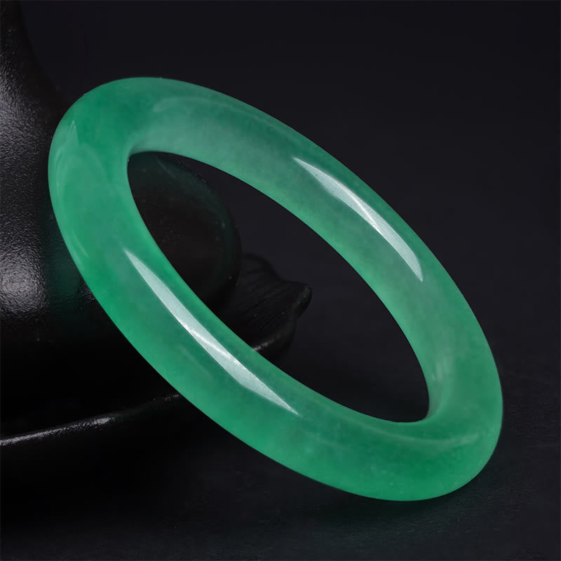 Foviel Natürliche Jade Glück Wohlstand Armband Verwirren