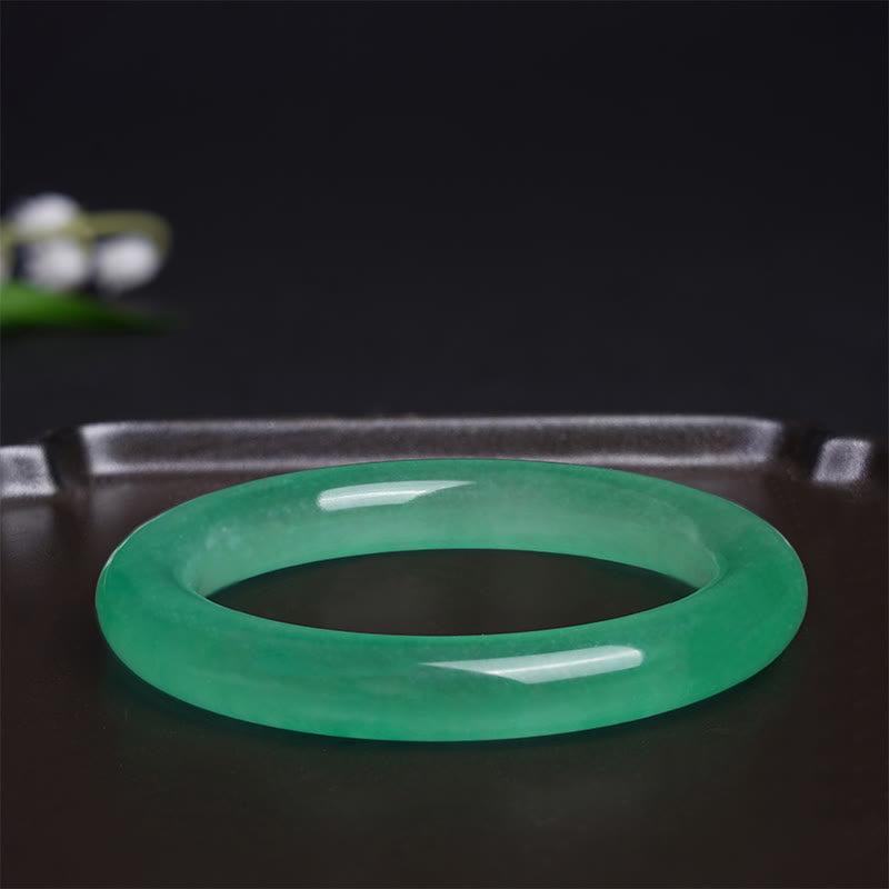 Foviel Natürliche Jade Glück Wohlstand Armband Verwirren