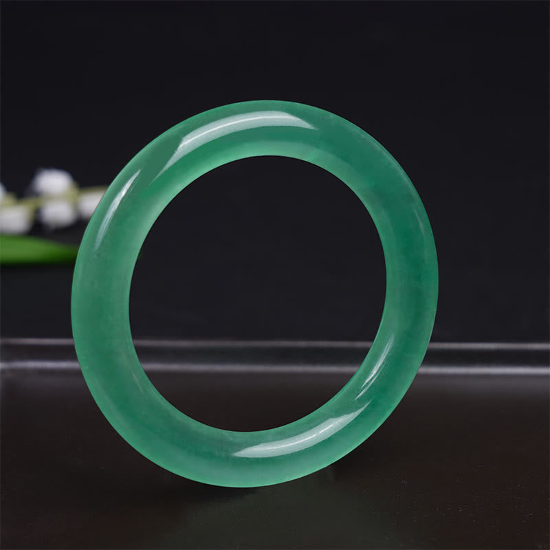 Foviel Natürliche Jade Glück Wohlstand Armband Verwirren