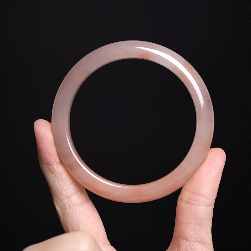 Foviel Rosa Goldene Seide Jade Reichtum Glück Armband