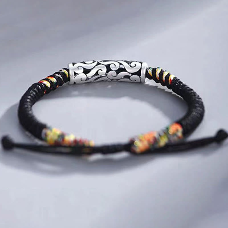 Buddha Stones Copper Auspicious Clouds Luck String Bracelet Bracelet BS 2