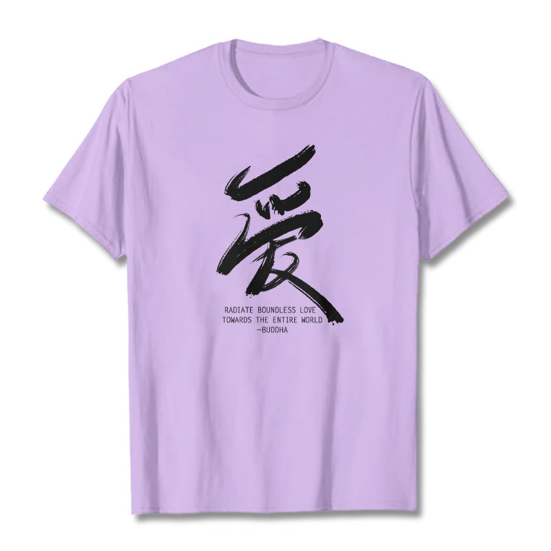 T-shirt Foviel Ai Radiate Boundless Love Towards The Entire World