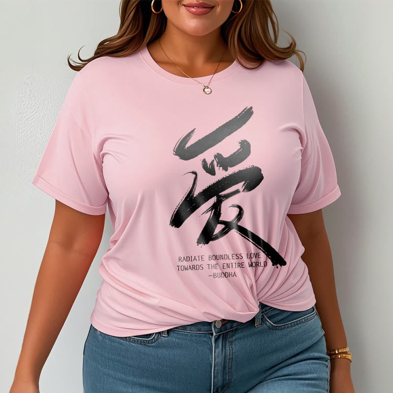 T-shirt Foviel Ai Radiate Boundless Love Towards The Entire World