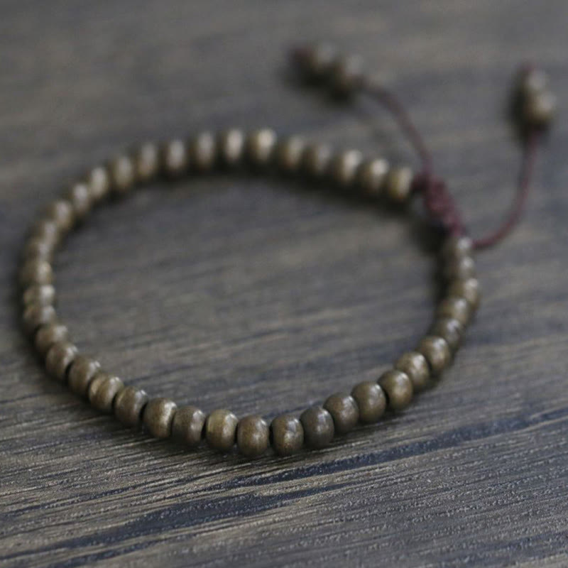 Foviel Kupfer Messing Perlen Balance Reichtum Einfache Armband