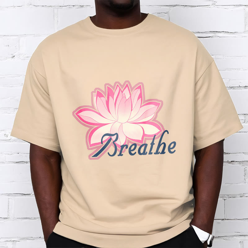 Foviel BREATHE Lotus Flower Tee T-shirt