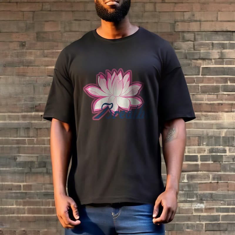 Foviel BREATHE Lotus Flower Tee T-shirt