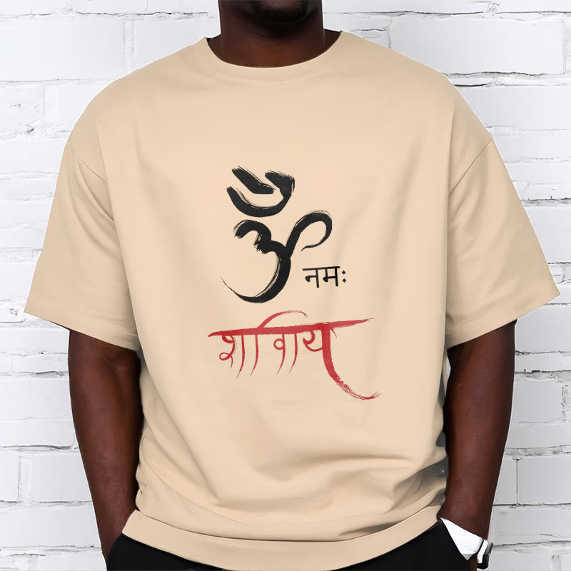 T-shirt Foviel OM NAMAH SHIVAYA Mantra sanskrit