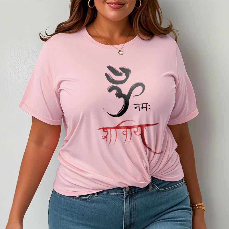 T-shirt Foviel OM NAMAH SHIVAYA Mantra sanskrit