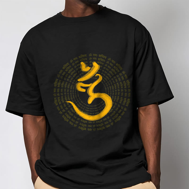 T-shirt Foviel 108 OM NAMAH SHIVAYA Mantra sanskrit
