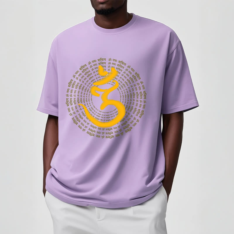 T-shirt Foviel 108 OM NAMAH SHIVAYA Mantra sanskrit