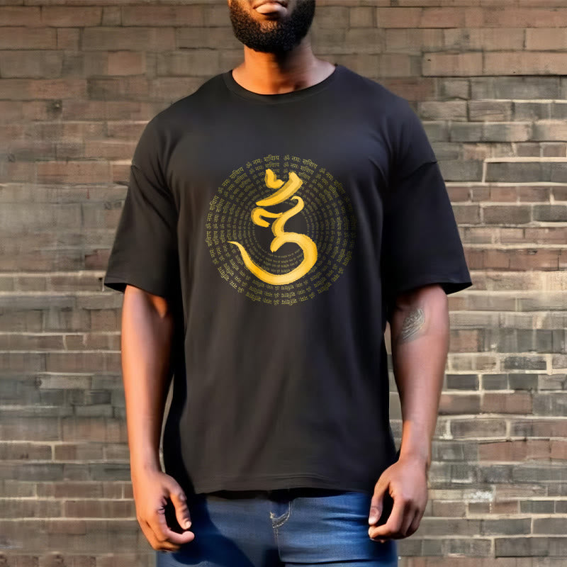 T-shirt Foviel 108 OM NAMAH SHIVAYA Mantra sanskrit