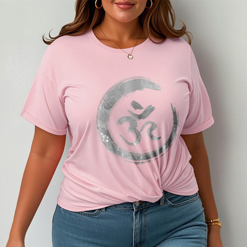 Foviel OM Mantra Sanskrit Tee T-Shirt