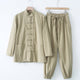 Chemise beige et pantalon beige / US/UK/AU 34, EU 44 (M)