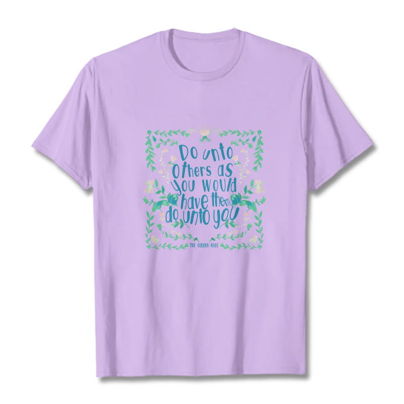 Foviel Das Goldene T-Shirt der T-Regel