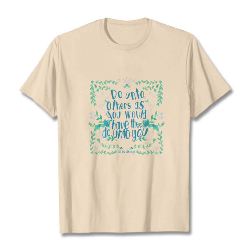 Foviel Das Goldene T-Shirt der T-Regel