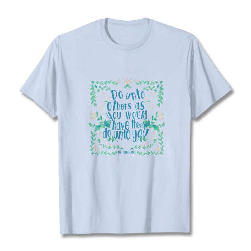 Foviel Das Goldene T-Shirt der T-Regel