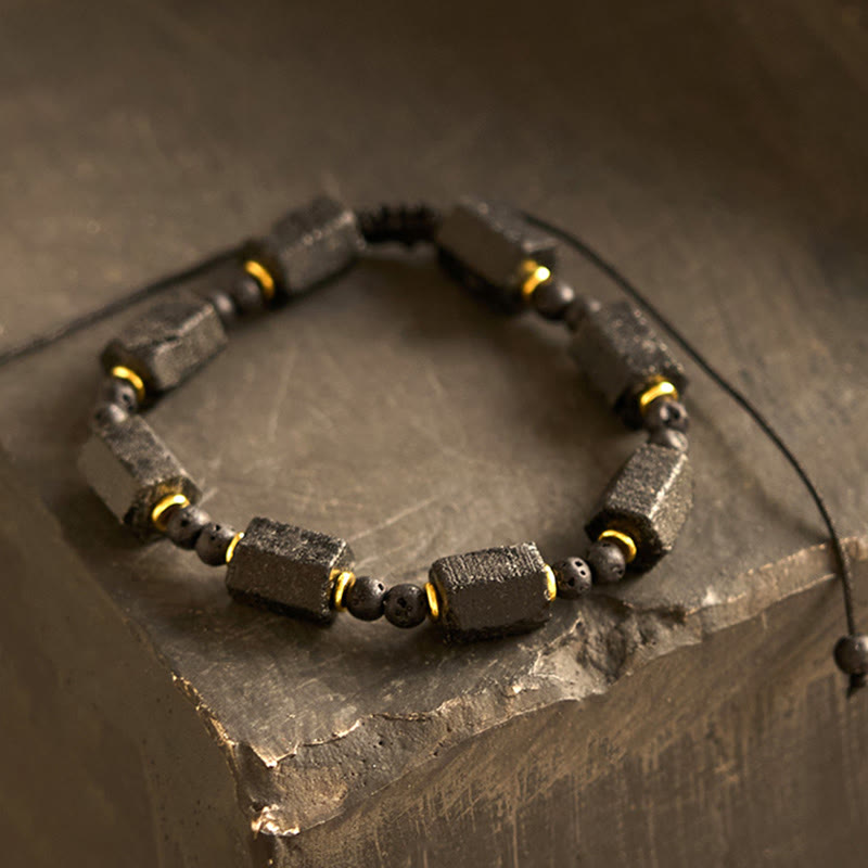 Foviel Schwarz Turmalin Liebe Armband