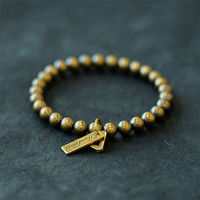 Foviel Copper Beads Balance Bracelet